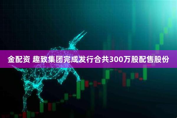 金配资 趣致集团完成发行合共300万股配售股份